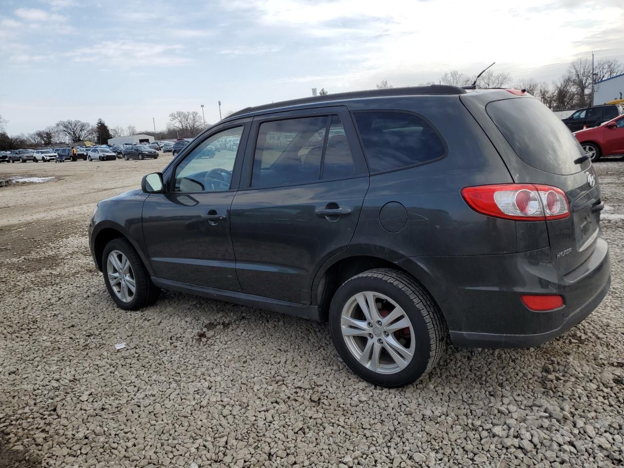 2010 Hyundai Santa Fe VIN 5NMSG3AB4AH392911 Copart auction photo, rear end damage thumbnail 2
