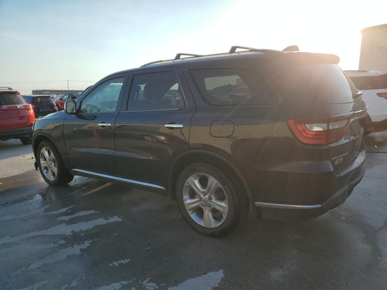 2015 Dodge Durango VIN 1C4RDHAGXFC766038 Copart auction photo, rear end / front end damage thumbnail 2