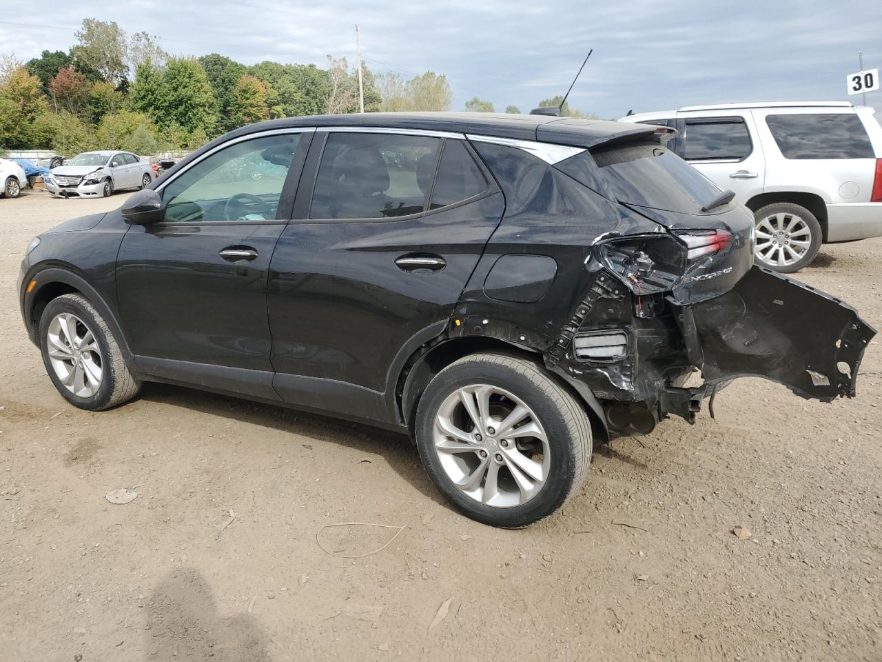 2020 Buick Encore VIN KL4MMBS28LB076262 Copart auction photo, rear end / front end damage thumbnail 2