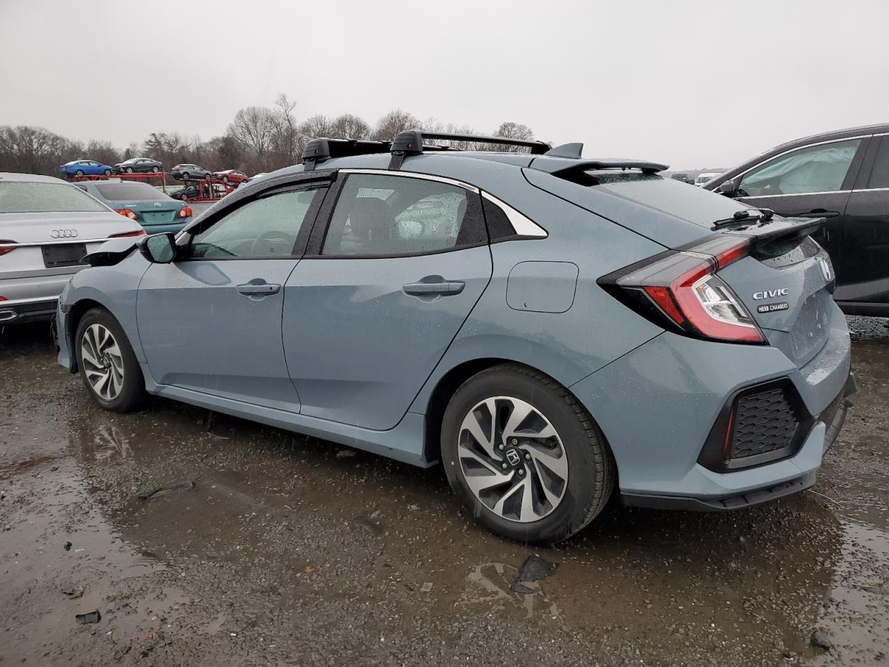 2017 Honda Civic VIN SHHFK7H2XHU401859 Copart auction photo, front end damage thumbnail 2