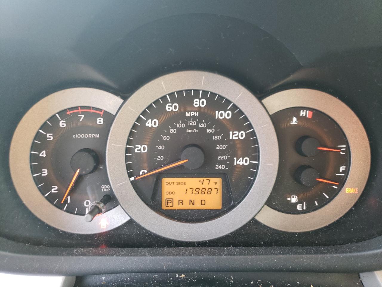 2008 Toyota RAV 4 VIN JTMBK31V885044454 Copart auction photo, front end / side damage thumbnail 9