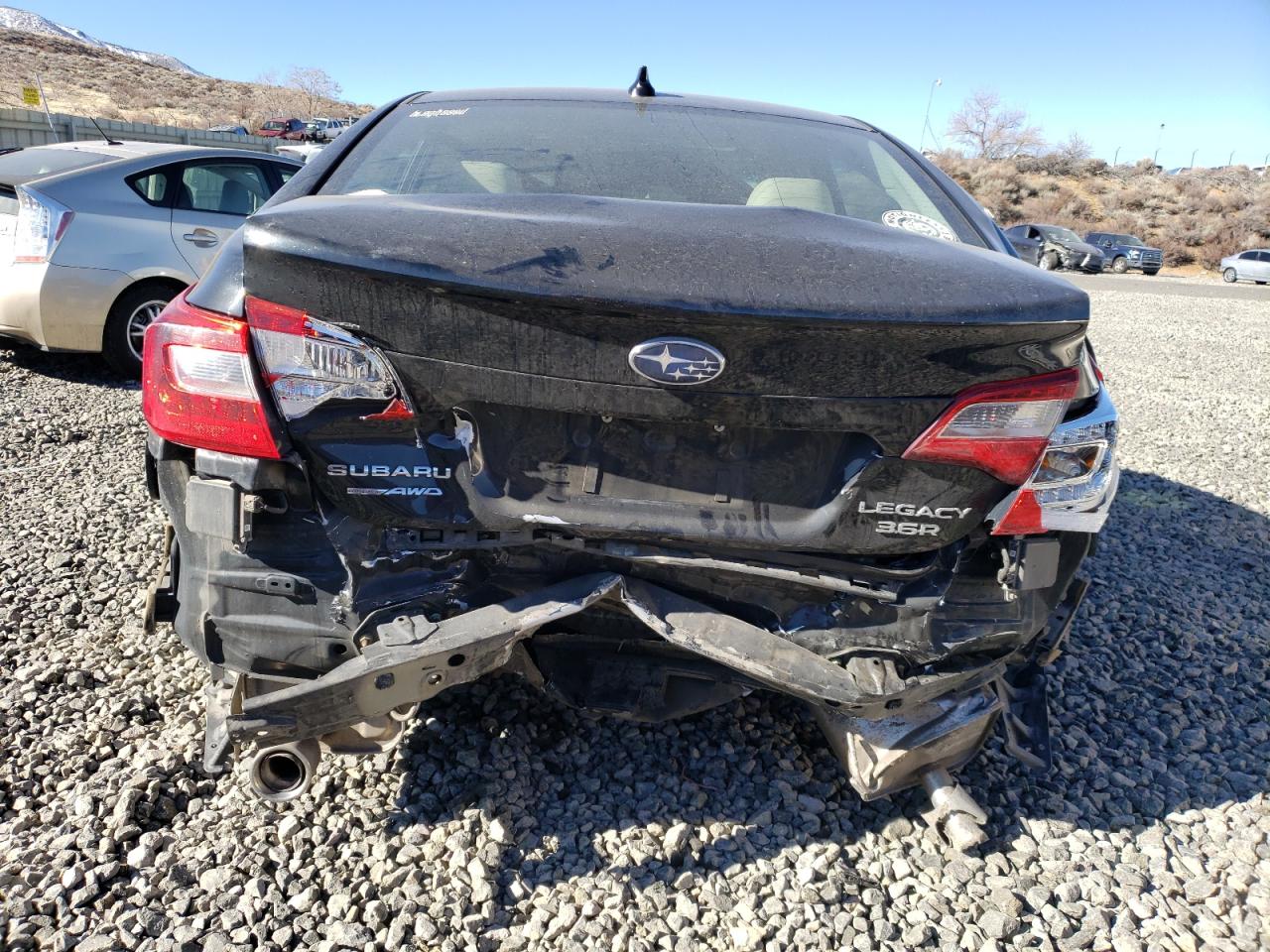 2017 Subaru Legacy VIN 4S3BNEK67H3002914 Copart auction photo, all over damage thumbnail 6