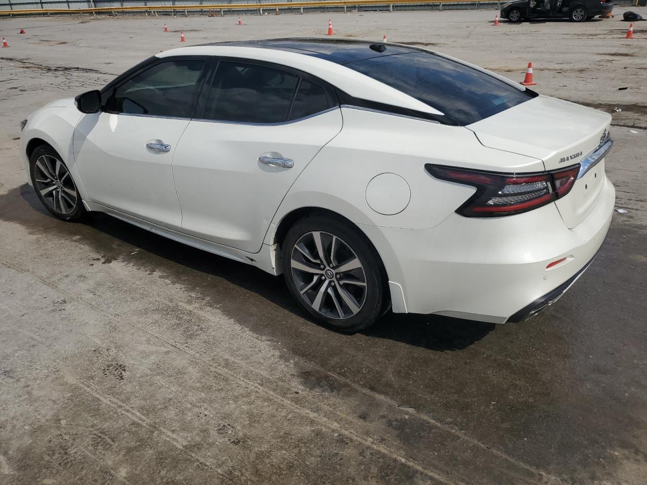 2020 Nissan Maxima VIN 1N4AA6DV4LC367812 Copart auction photo, top/roof damage thumbnail 2
