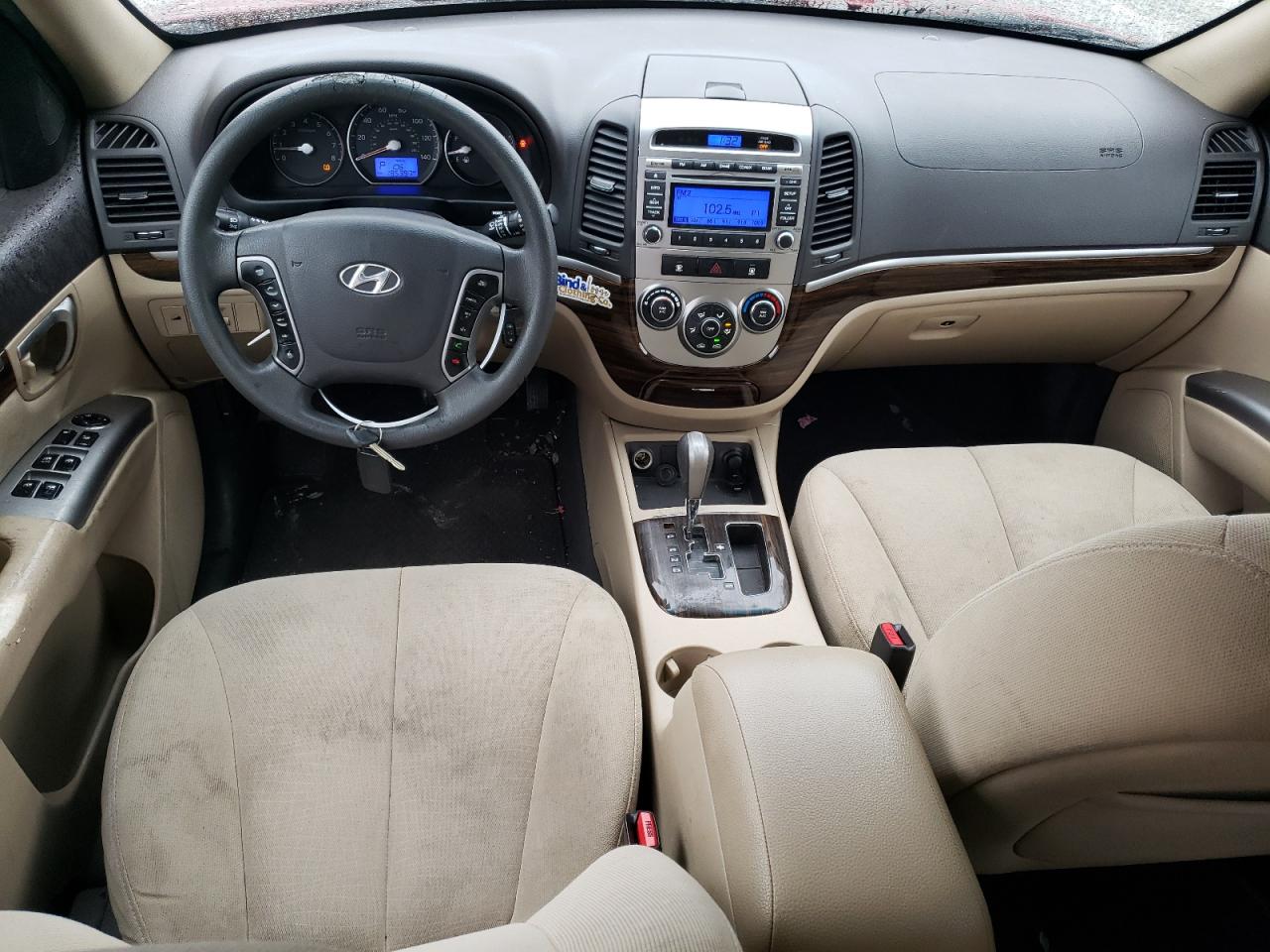 2012 Hyundai Santa Fe VIN 5XYZGDAB5CG126802 Copart auction photo, front end damage thumbnail 8