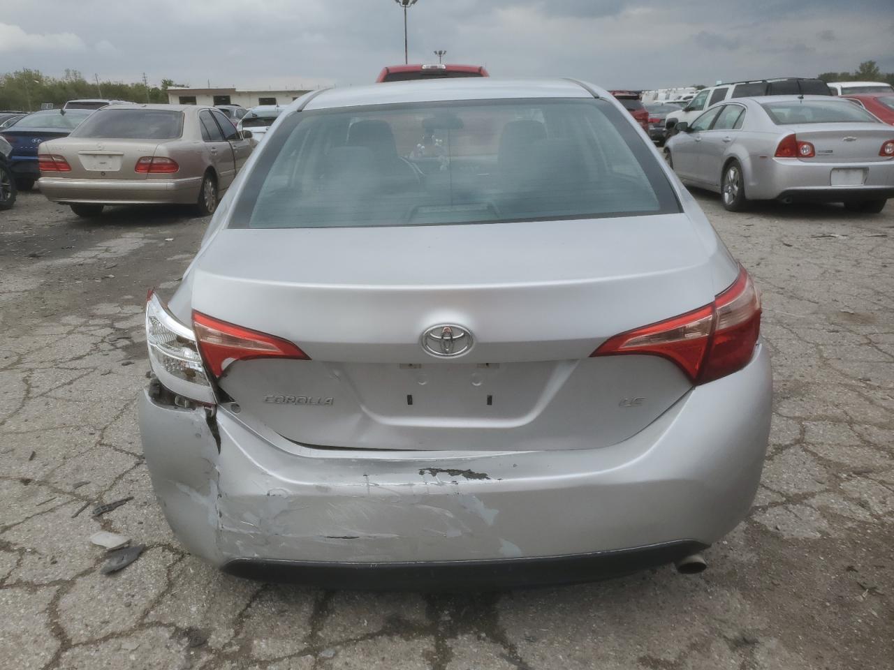 2017 Toyota Corolla VIN 5YFBURHE9HP600258 Copart auction photo, rear end / minor dent/scratches damage thumbnail 6