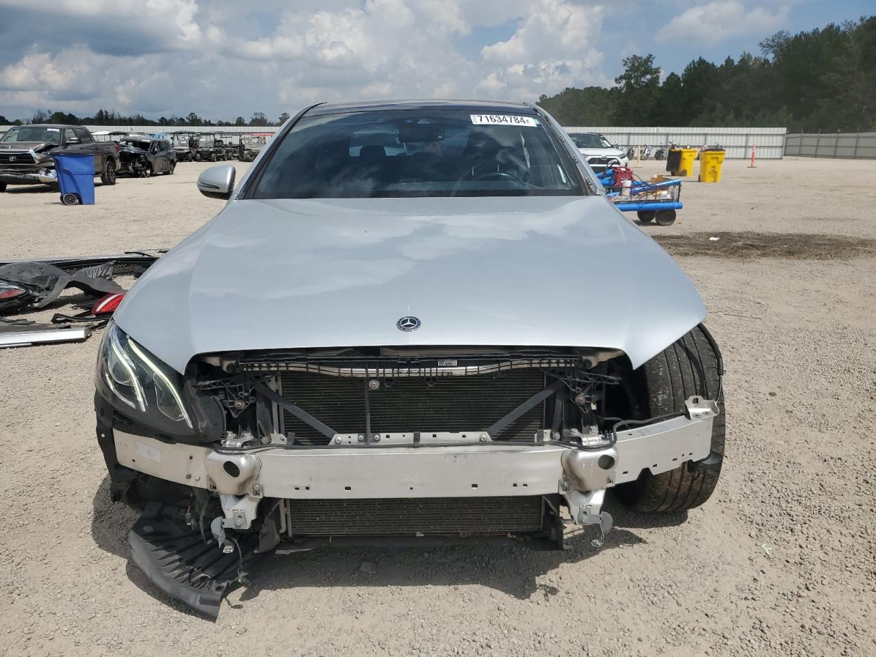 2018 Mercedes-Benz E-klasse VIN WDDZF4KB8JA455479 Copart auction photo, all over damage thumbnail 5
