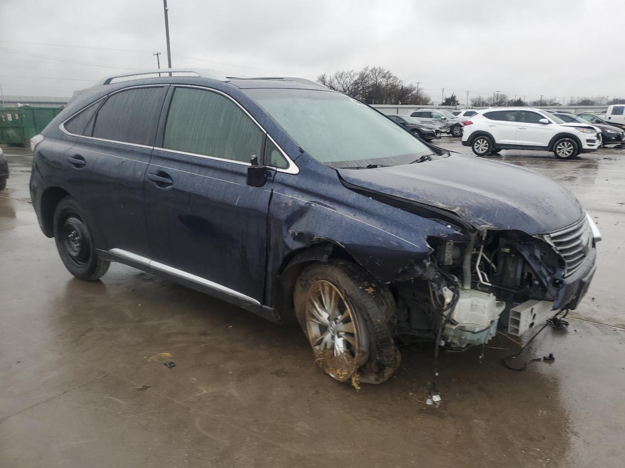 2014 Lexus RX VIN 2T2ZK1BAXEC137193 Copart auction photo, front end / hail damage thumbnail 4