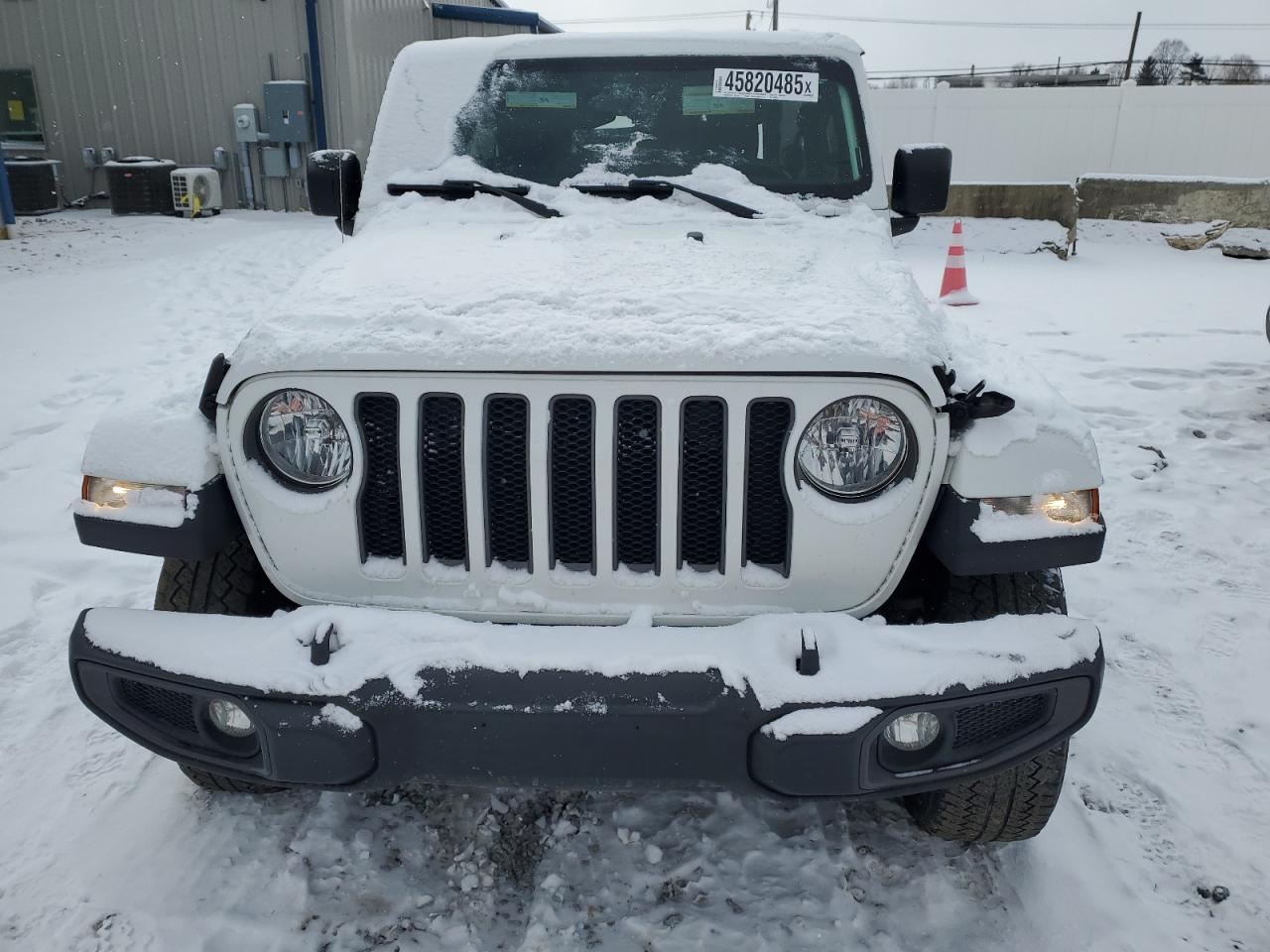 2021 Jeep Wrangler VIN 1C4GJXAN5MW595297 Copart auction photo, rear end / undercarriage damage thumbnail 5