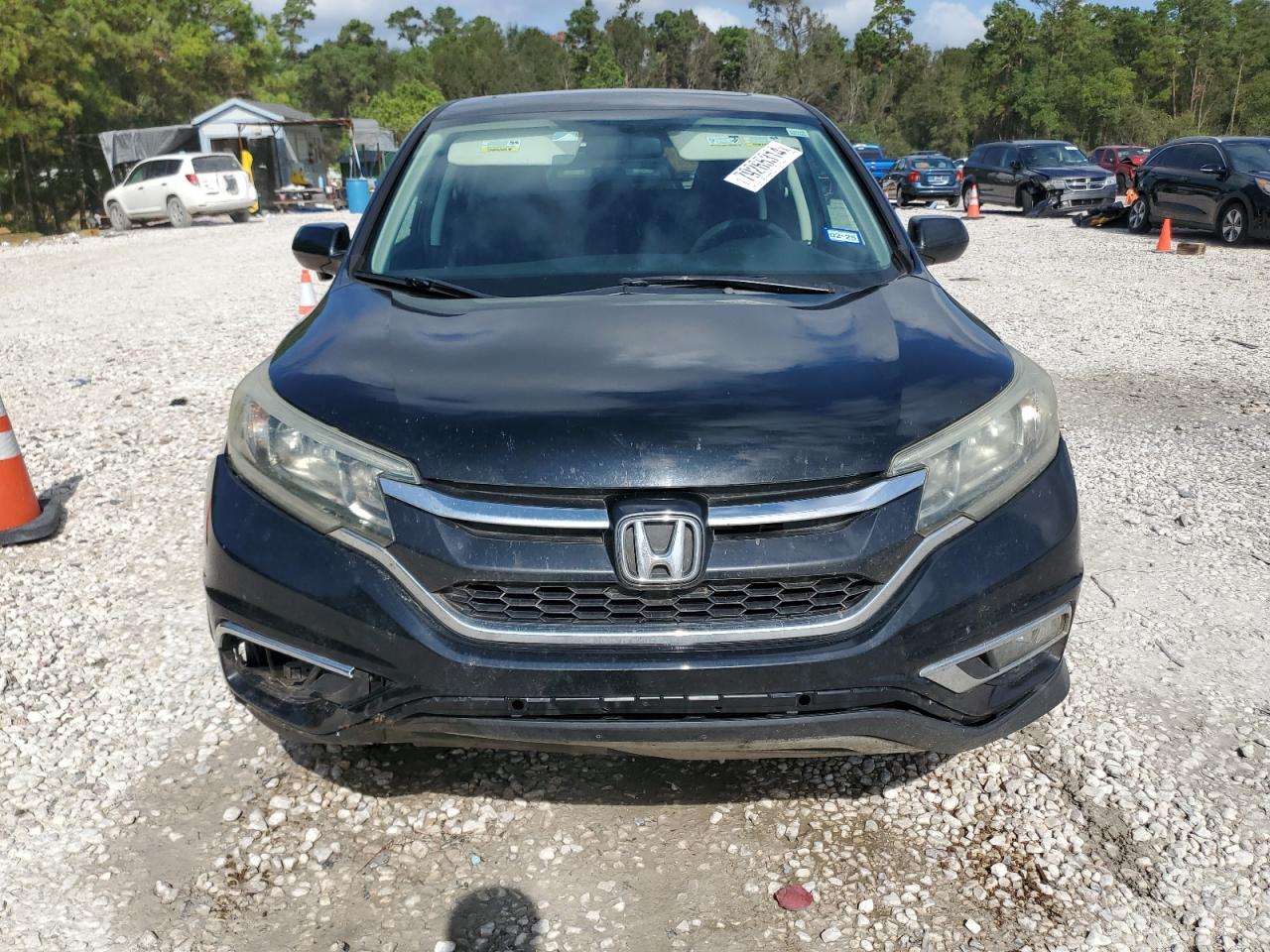2016 Honda CR-V VIN 2HKRM4H57GH647141 Copart auction photo, front end / side damage thumbnail 5