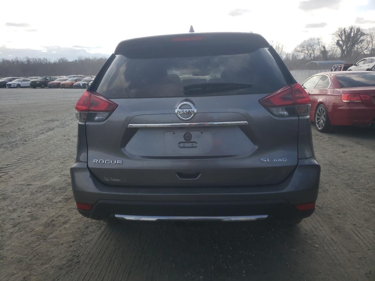 2018 Nissan Rogue VIN JN8AT2MV2JW317875 Copart auction photo, front end / side damage thumbnail 6
