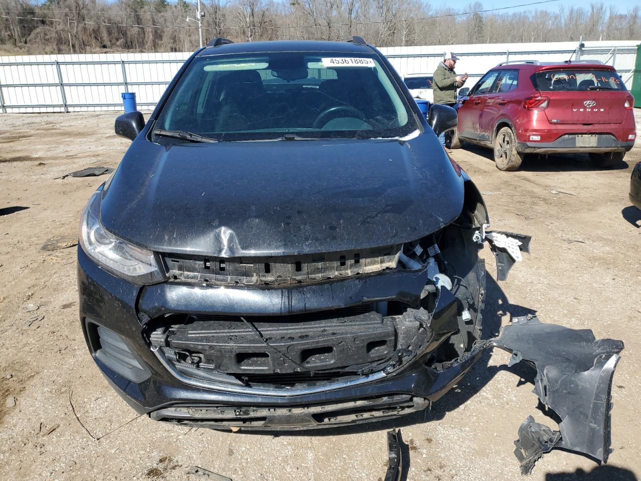2019 Chevrolet Trax VIN KL7CJPSB3KB868127 Copart auction photo, front end damage thumbnail 5