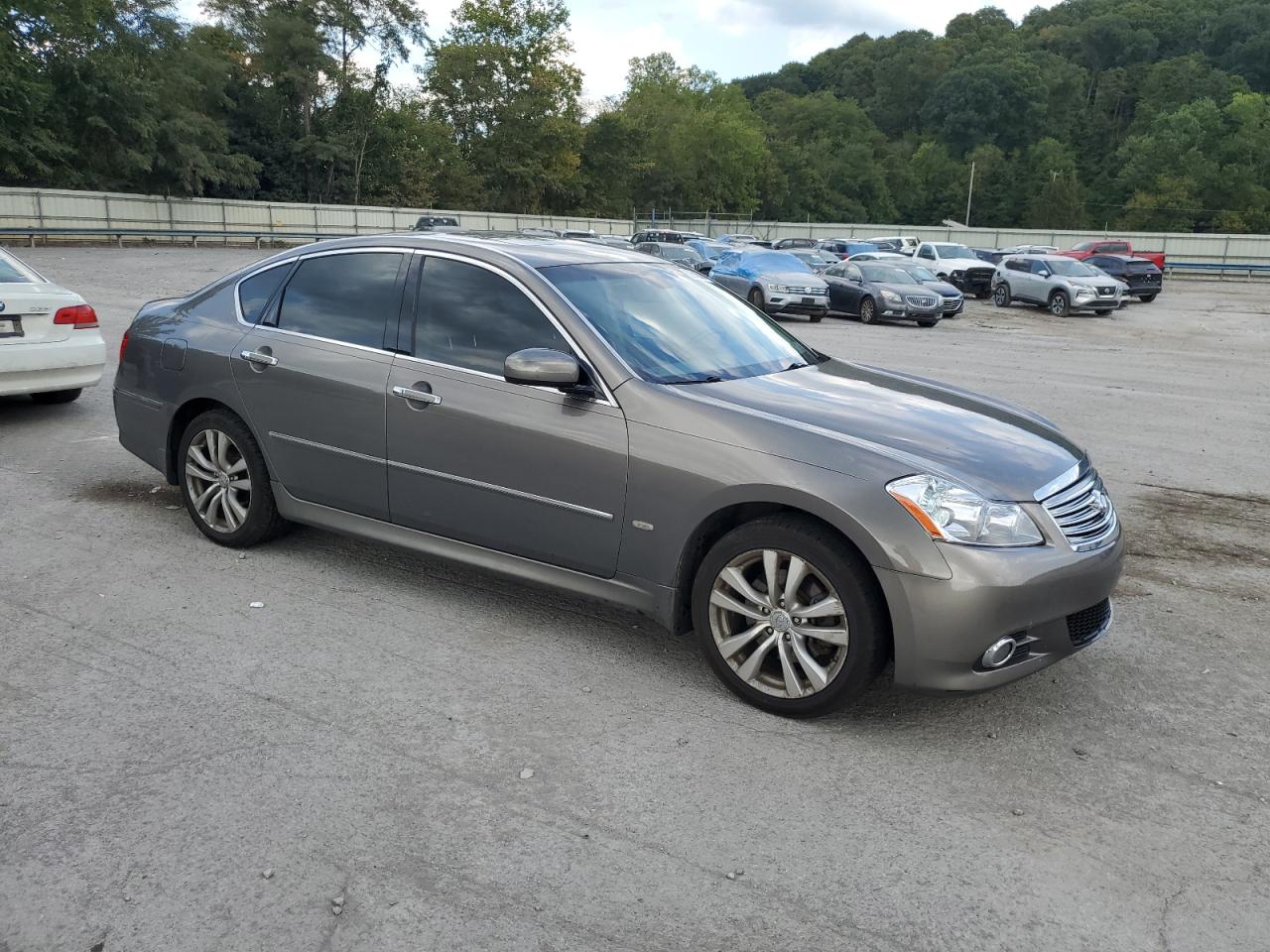 2009 Infiniti M VIN JNKCY01F19M851673 Copart auction photo, front end damage thumbnail 4