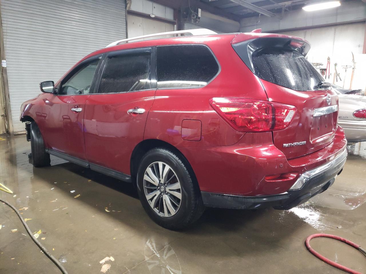 2019 Nissan Pathfinder VIN 5N1DR2MN2KC596783 Copart auction photo, front end damage thumbnail 2