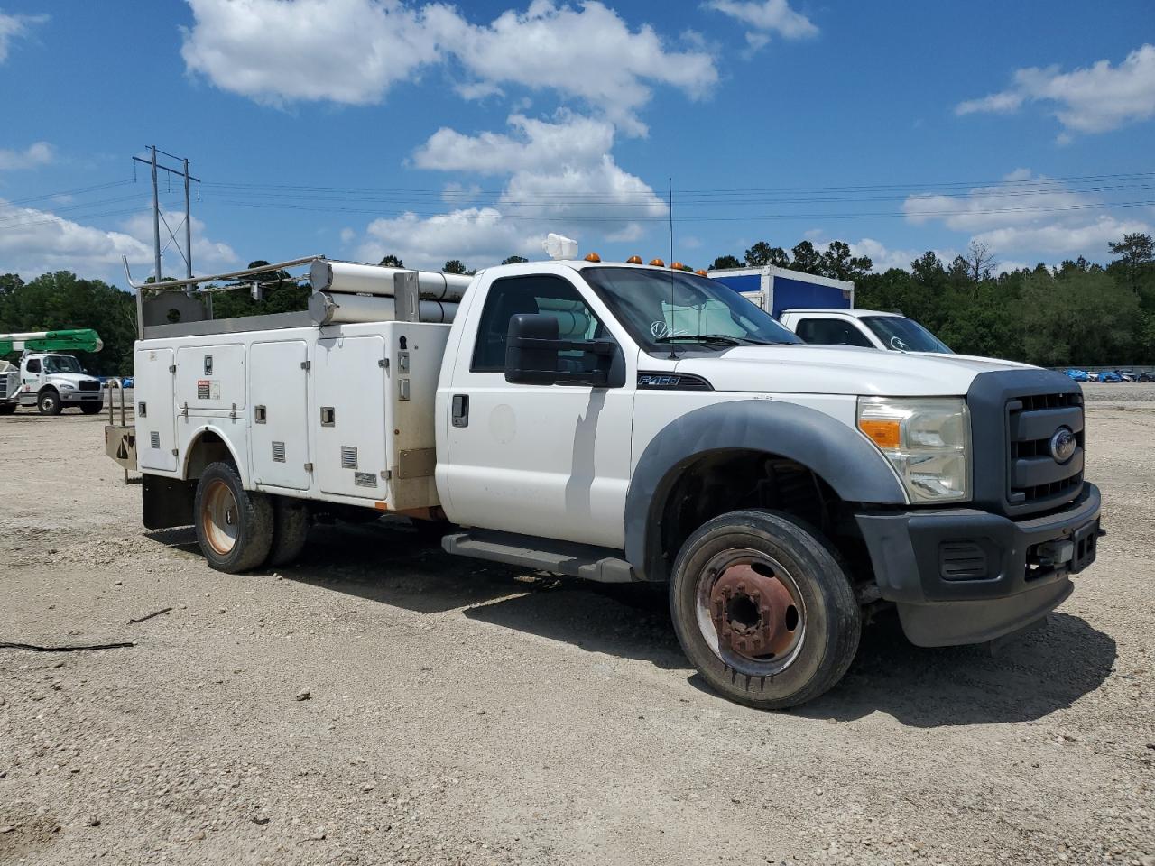 2012 Ford F450 VIN 1FDUF4GY6CEC36013 Copart auction photo, mechanical damage thumbnail 4