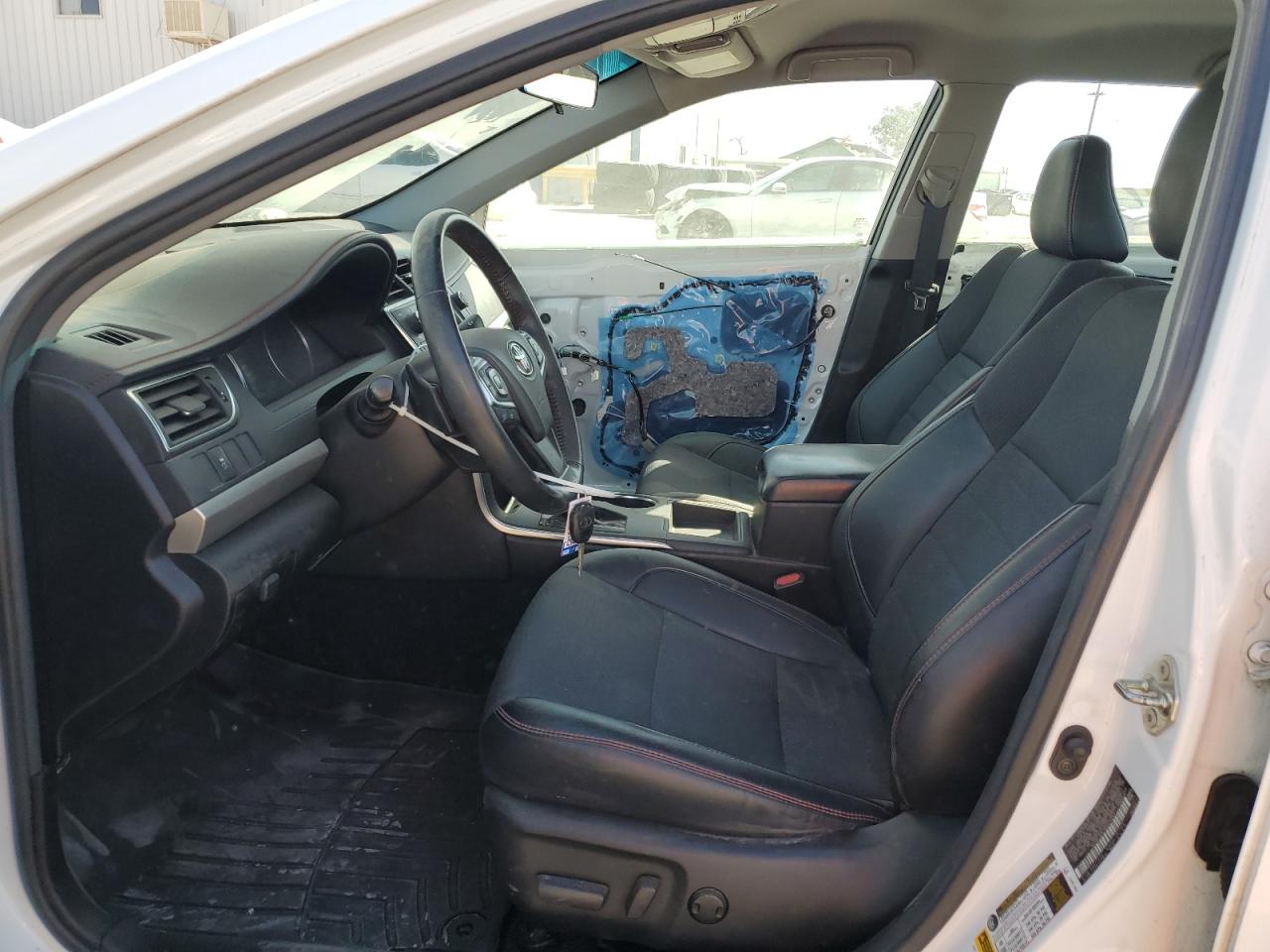 2017 Toyota Camry VIN 4T1BF1FK1HU414801 Copart auction photo, front end / rear end damage thumbnail 7