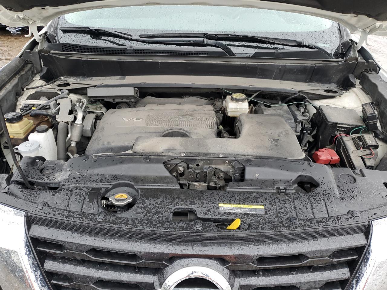 2017 Nissan Pathfinder VIN 5N1DR2MM7HC663037 Copart auction photo, rear end / side damage thumbnail 12