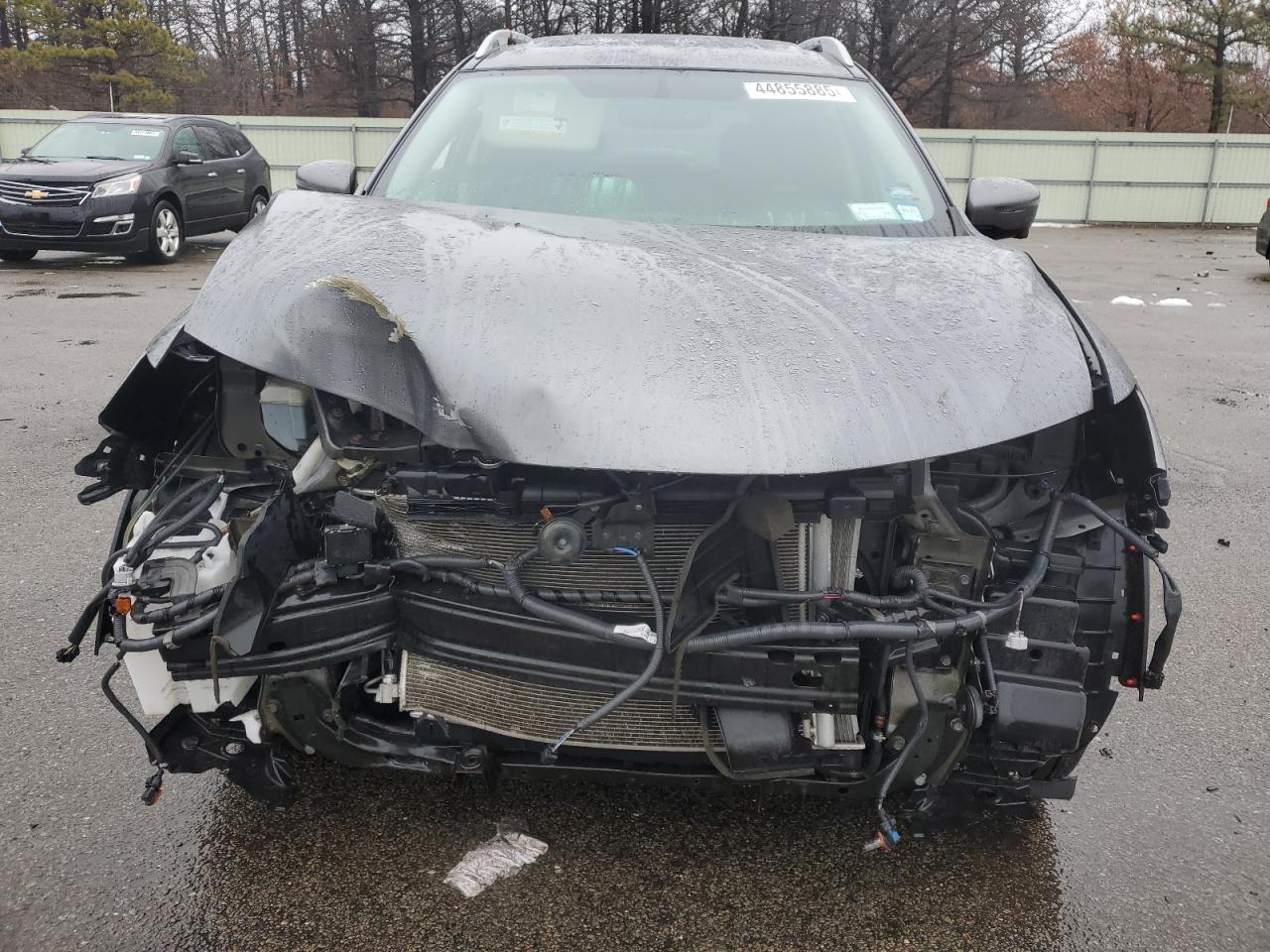2016 Nissan Rogue VIN 5N1AT2MV5GC741195 Copart auction photo, front end / minor dent/scratches damage thumbnail 5