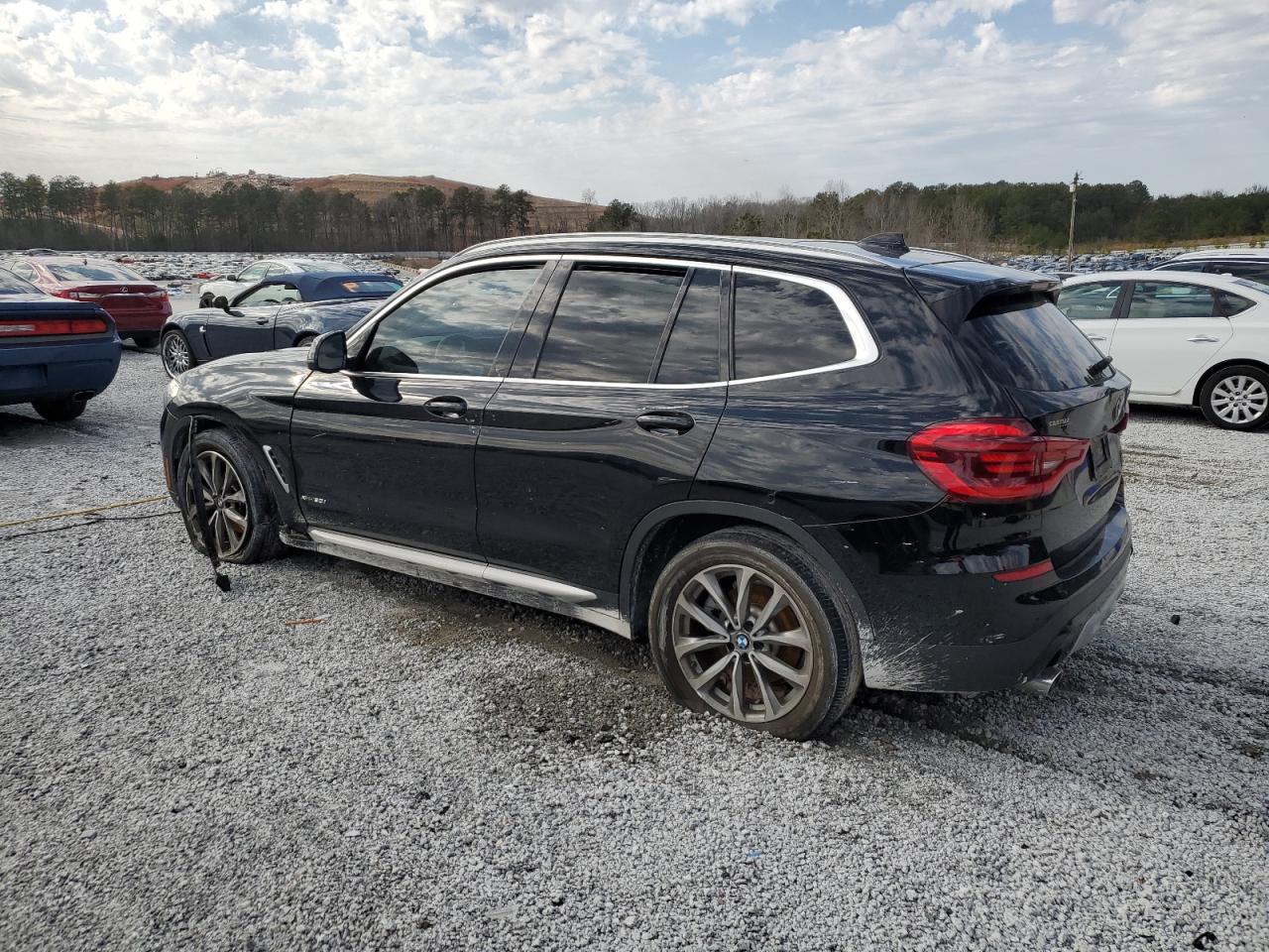 2018 BMW X3 VIN 5UXTR9C55JLC79171 Copart auction photo, mechanical / all over damage thumbnail 2