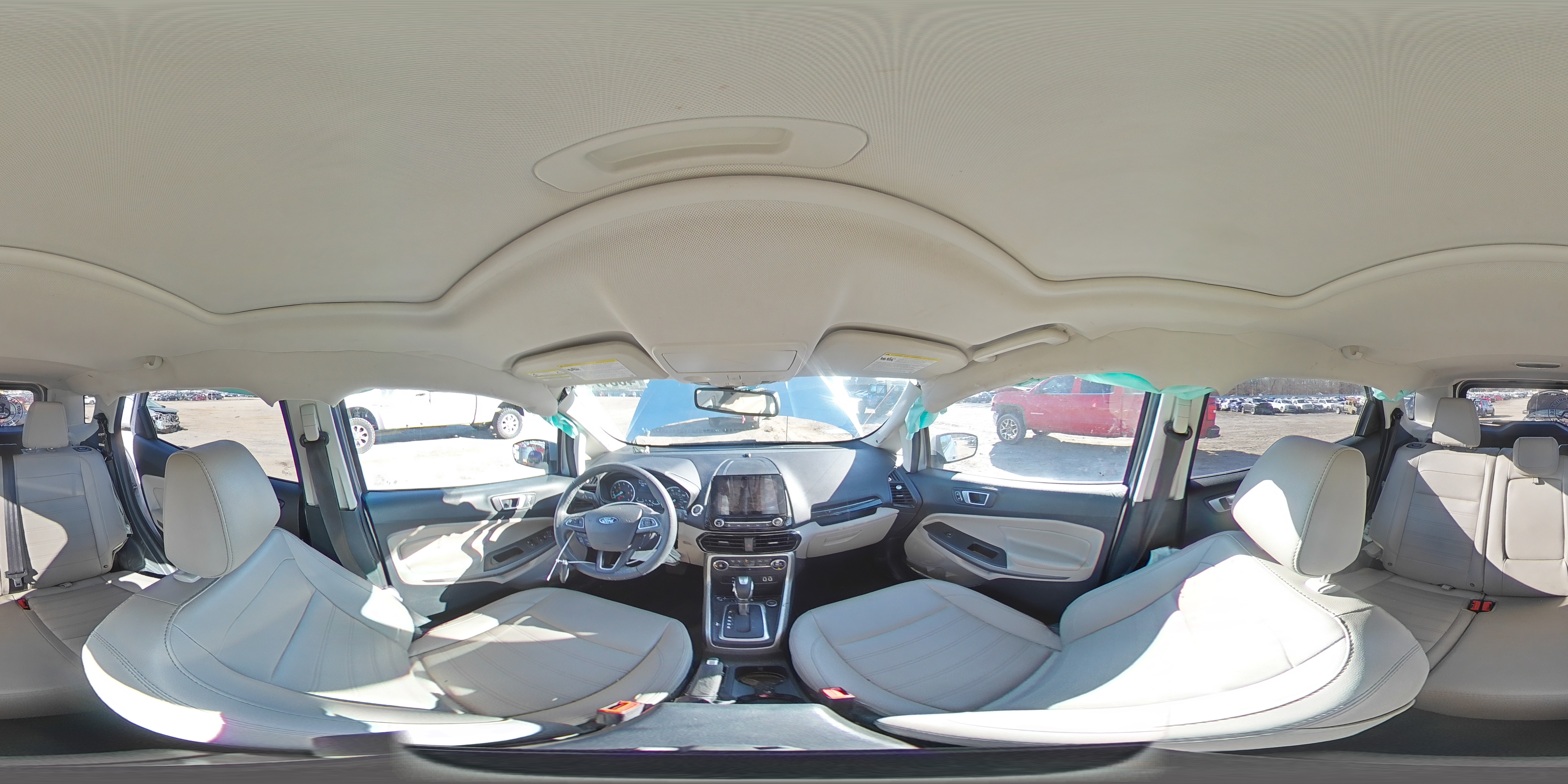 2021 Ford EcoSport VIN MAJ6S3KL5MC404001 Copart auction photo, undercarriage / front end damage thumbnail 13
