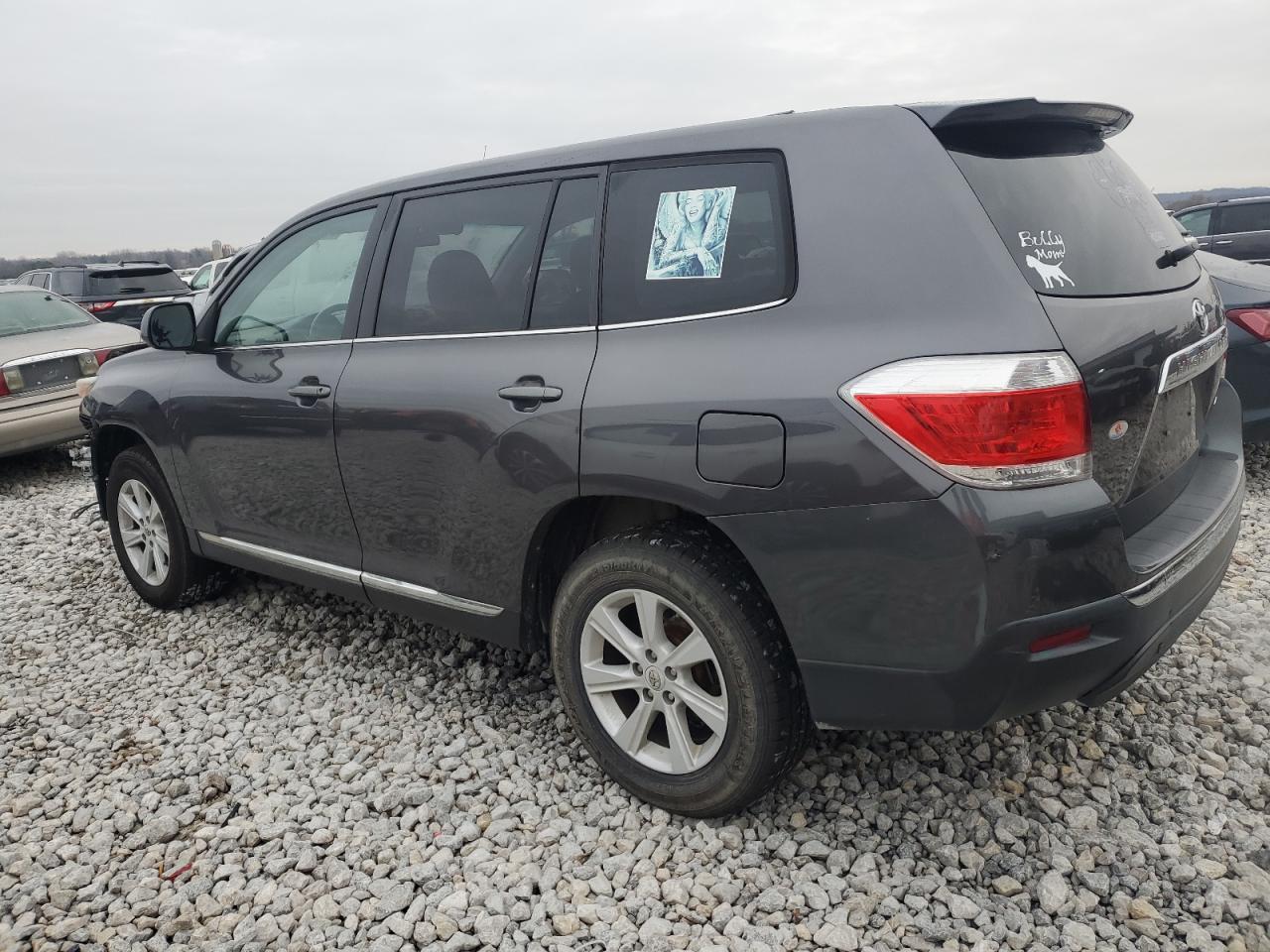 2012 Toyota Highlander VIN 5TDBK3EH4CS148253 Copart auction photo, front end damage thumbnail 2