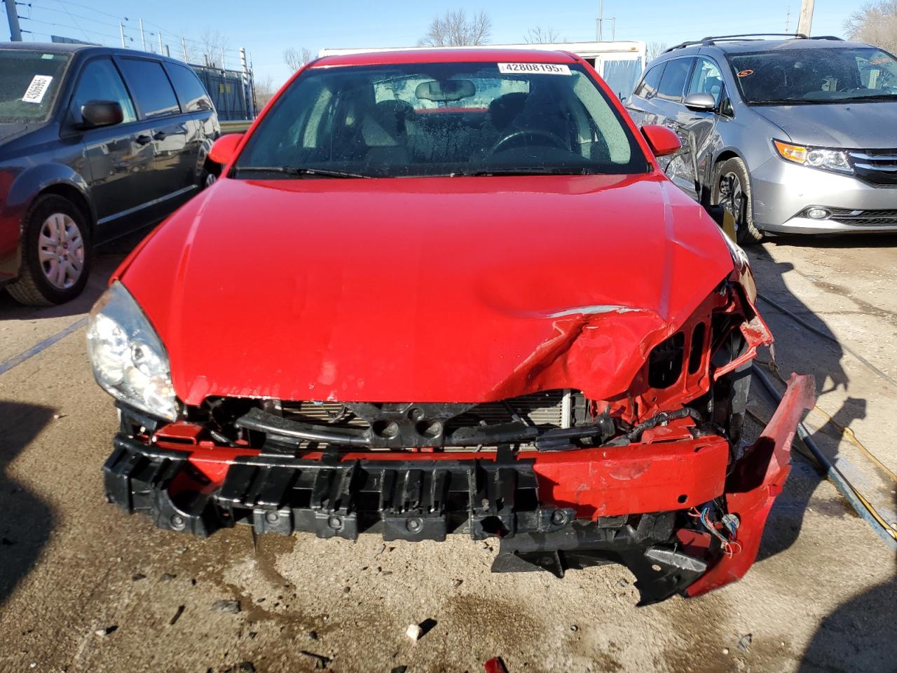 2013 Chevrolet Impala VIN 2G1WB5E39D1123710 Copart auction photo, front end / minor dent/scratches damage thumbnail 5