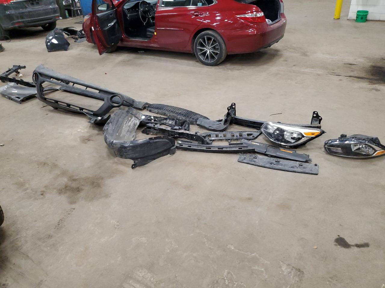 2015 KIA Soul VIN KNDJP3A55F7193547 Copart auction photo, front end damage thumbnail 13