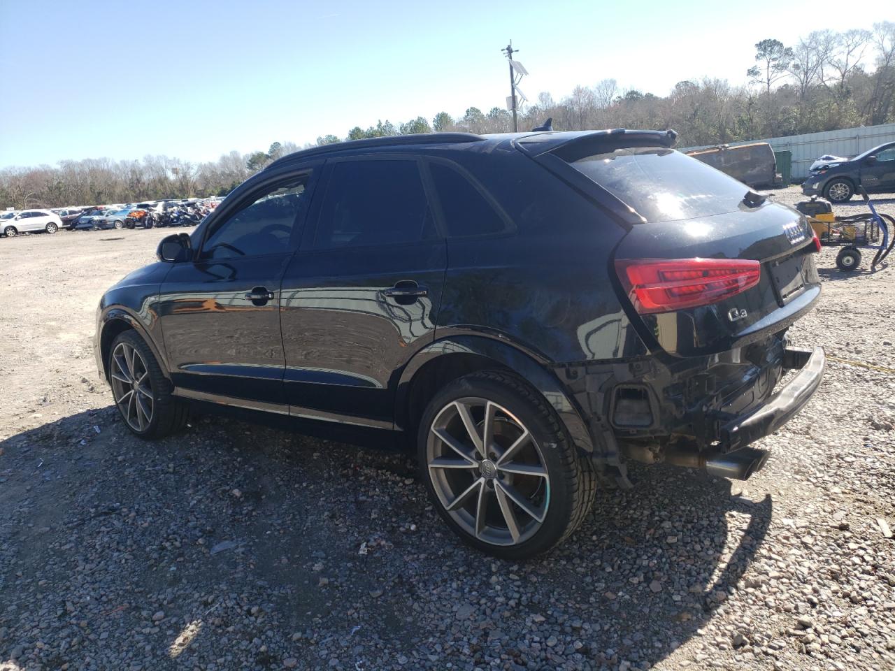 2018 Audi Q3 VIN WA1HCCFSXJR030201 Copart auction photo, rear end damage thumbnail 2