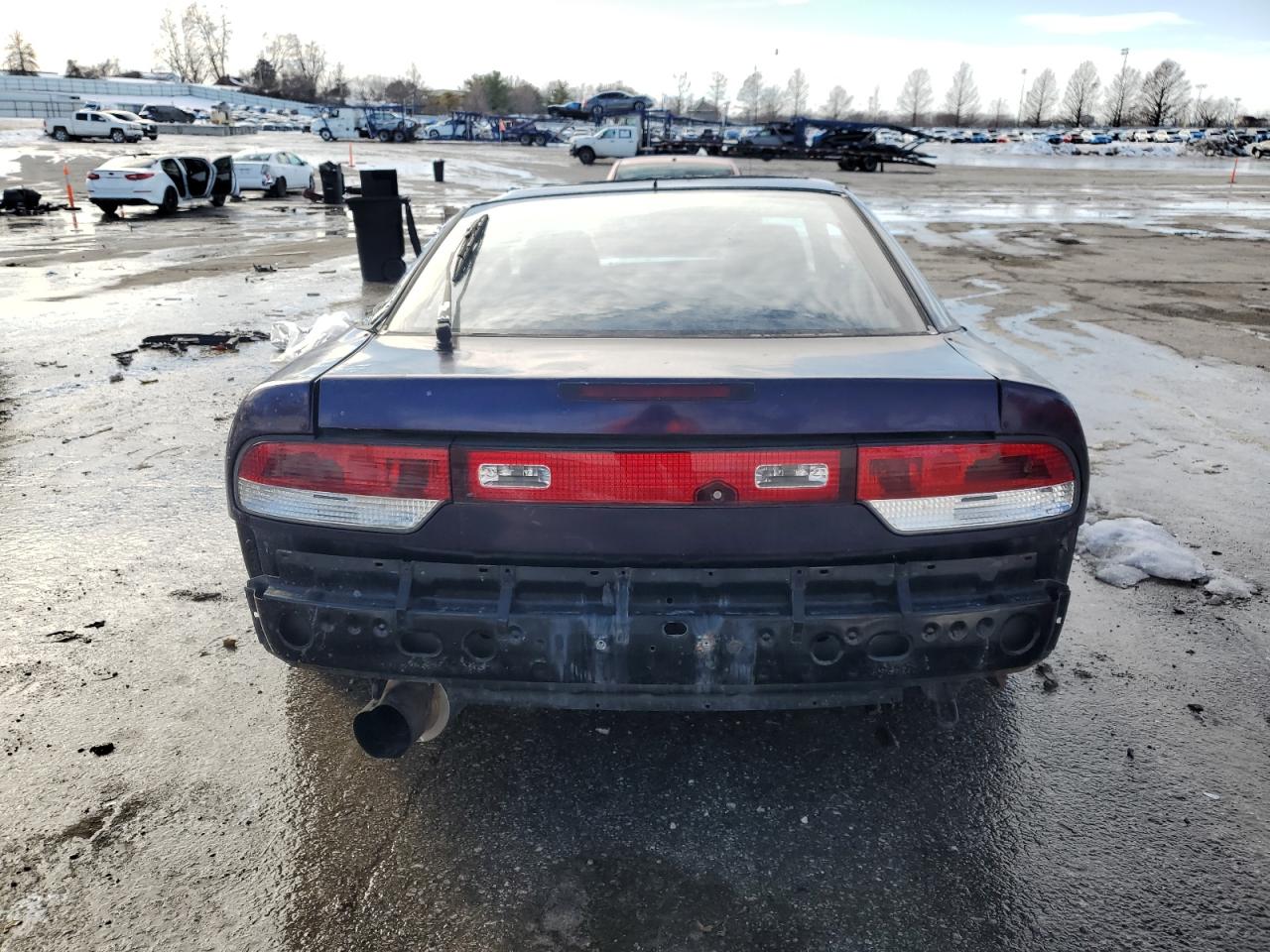1992 Nissan 240SX VIN JN1MS36P3NW113367 Copart auction photo, all over damage thumbnail 6
