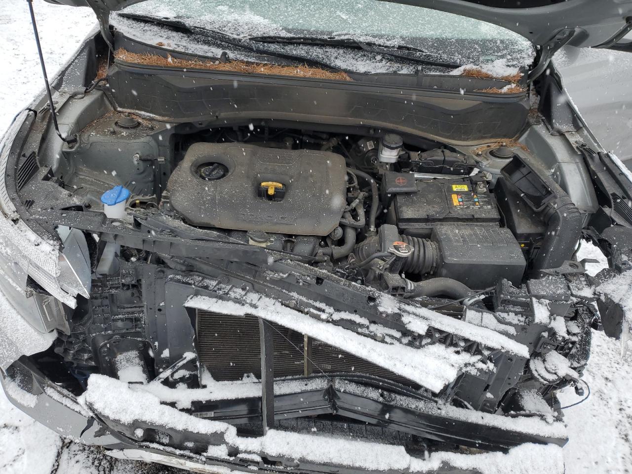 2021 KIA Seltos VIN KNDEPCAA3M7161417 Copart auction photo, front end damage thumbnail 12