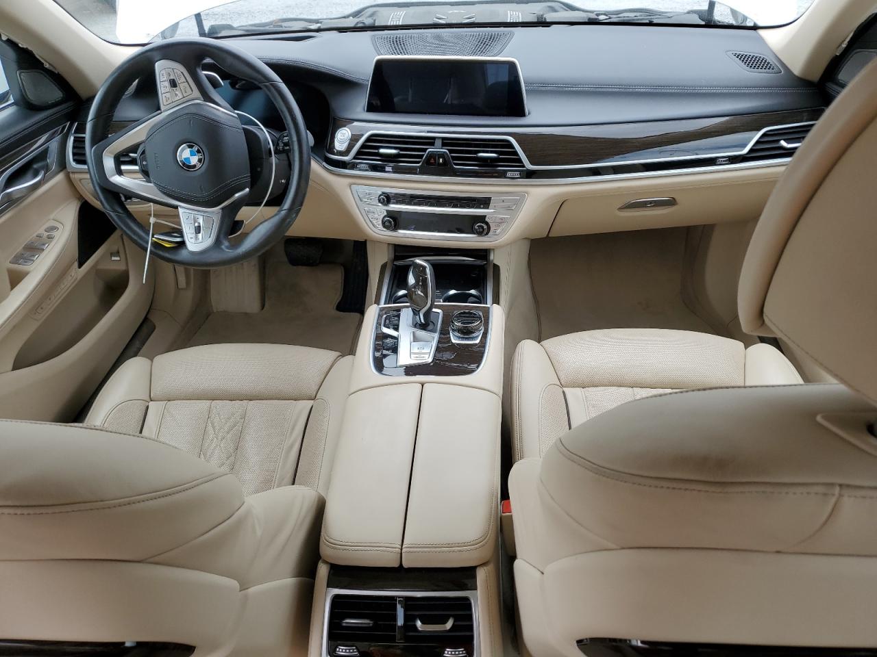 2020 BMW 7er VIN WBA7U2C05LGJ59504 Copart auction photo, side damage thumbnail 8