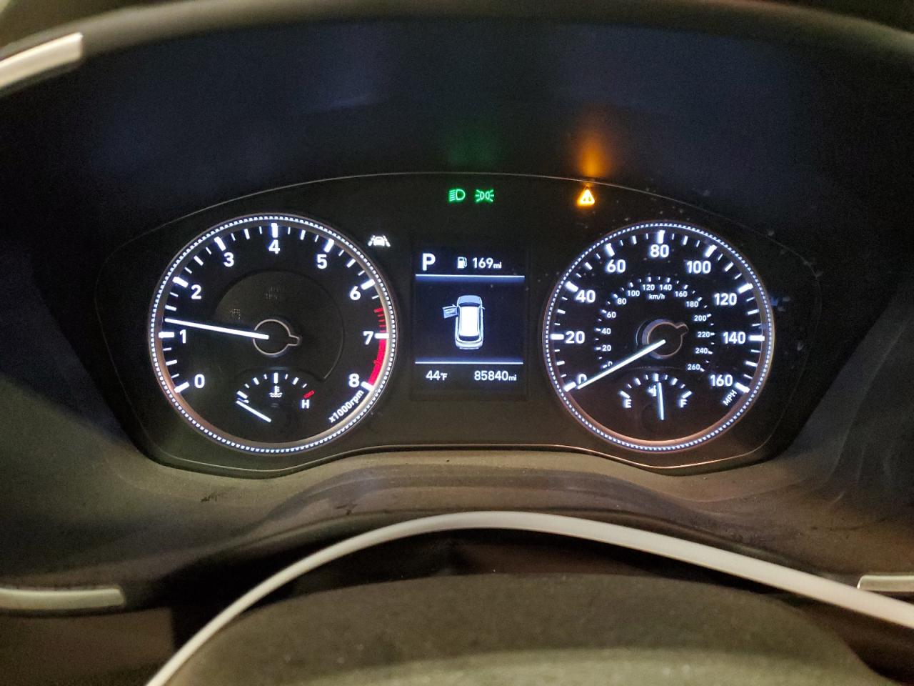 2019 Hyundai Santa Fe VIN 5NMS2CAD7KH134478 Copart auction photo, front end damage thumbnail 9
