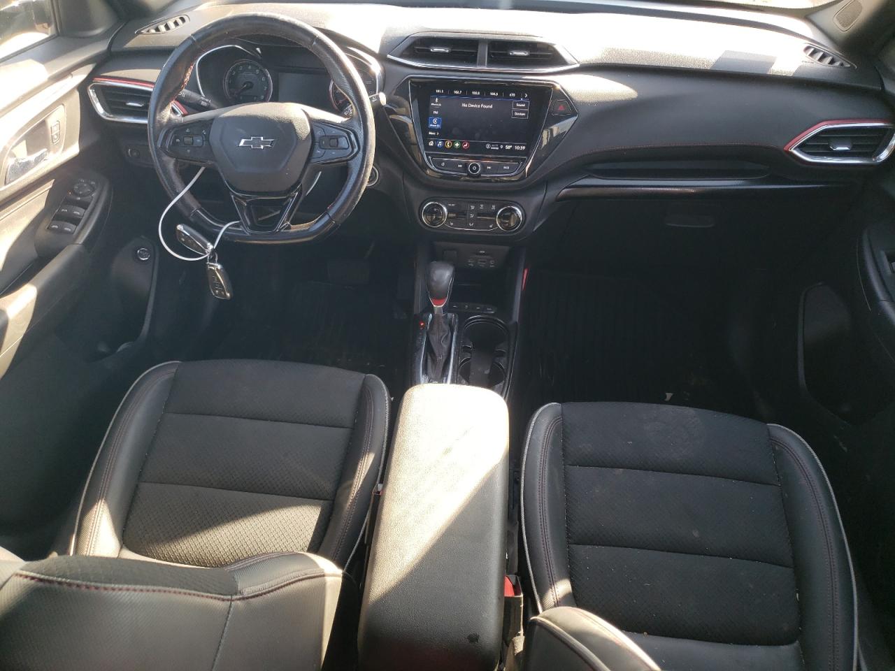 2021 Chevrolet TrailBlazer VIN KL79MUSL7MB056499 Copart auction photo, side / front end damage thumbnail 8
