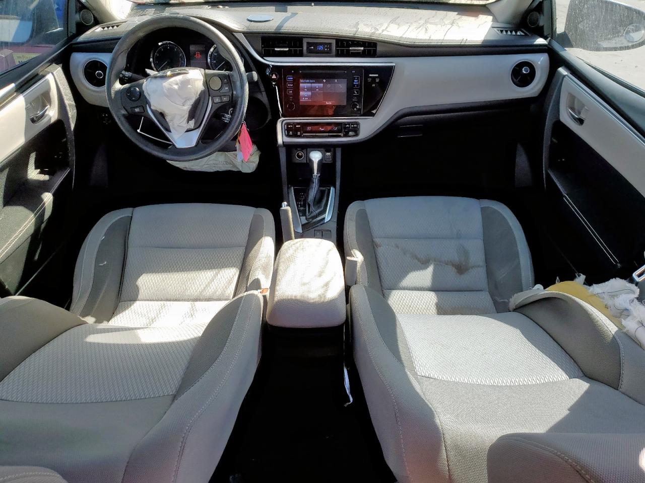 2017 Toyota Corolla VIN 5YFBURHE3HP604662 Copart auction photo, front end damage thumbnail 8