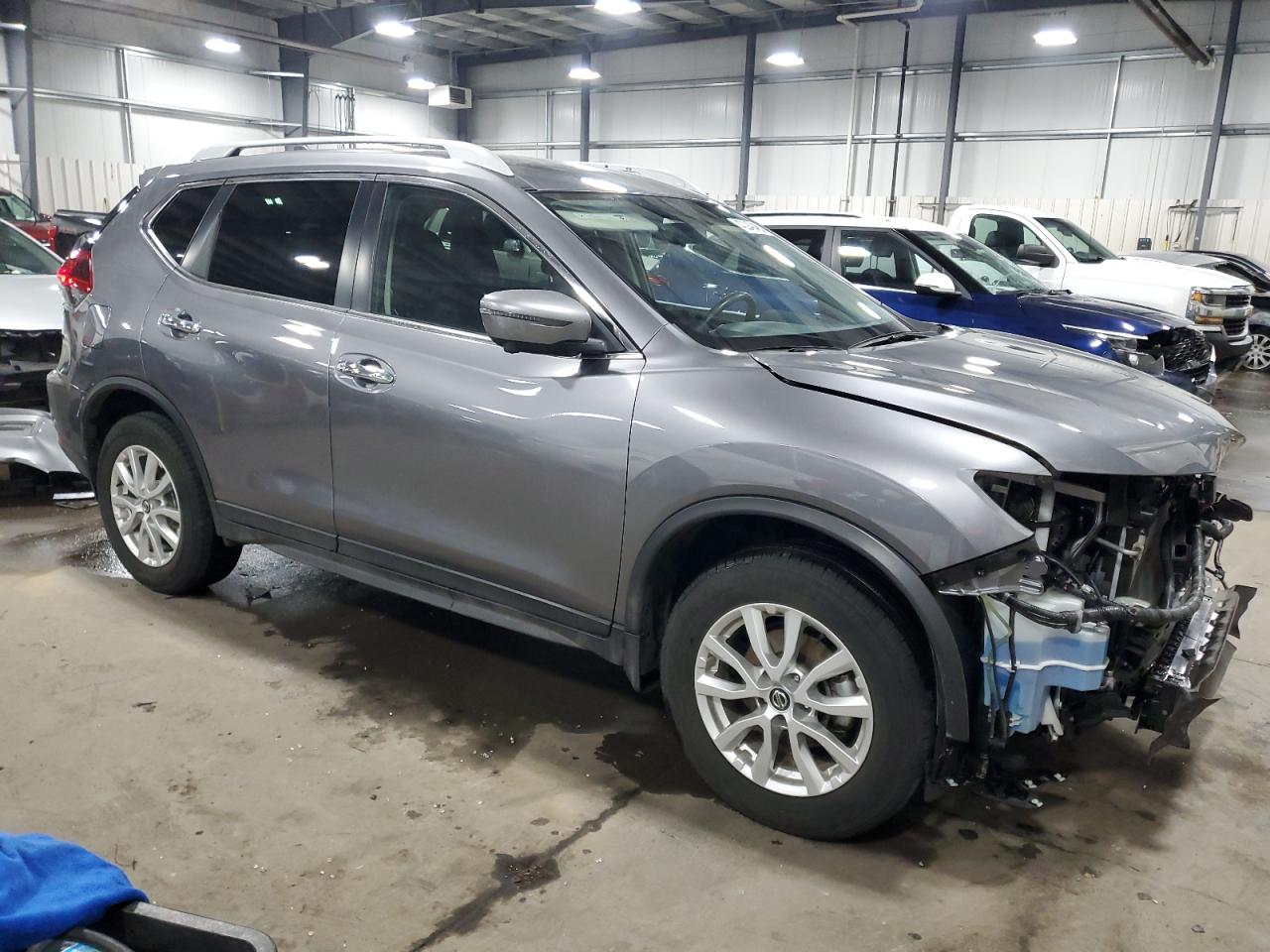 2018 Nissan Rogue VIN KNMAT2MV7JP573466 Copart auction photo, front end damage thumbnail 4