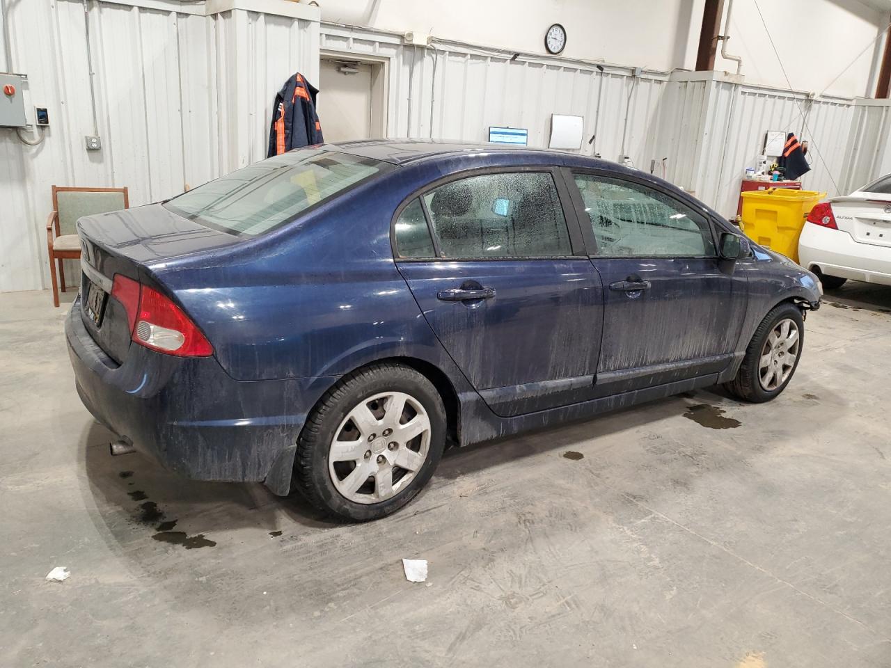 2009 Honda Civic VIN 19XFA16589E006570 Copart auction photo, front end damage thumbnail 3