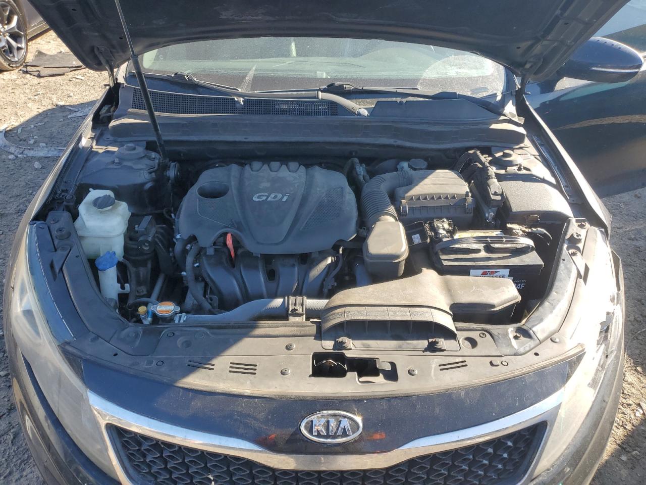 2012 KIA Optima VIN 5XXGN4A75CG087951 Copart auction photo, front end damage thumbnail 11