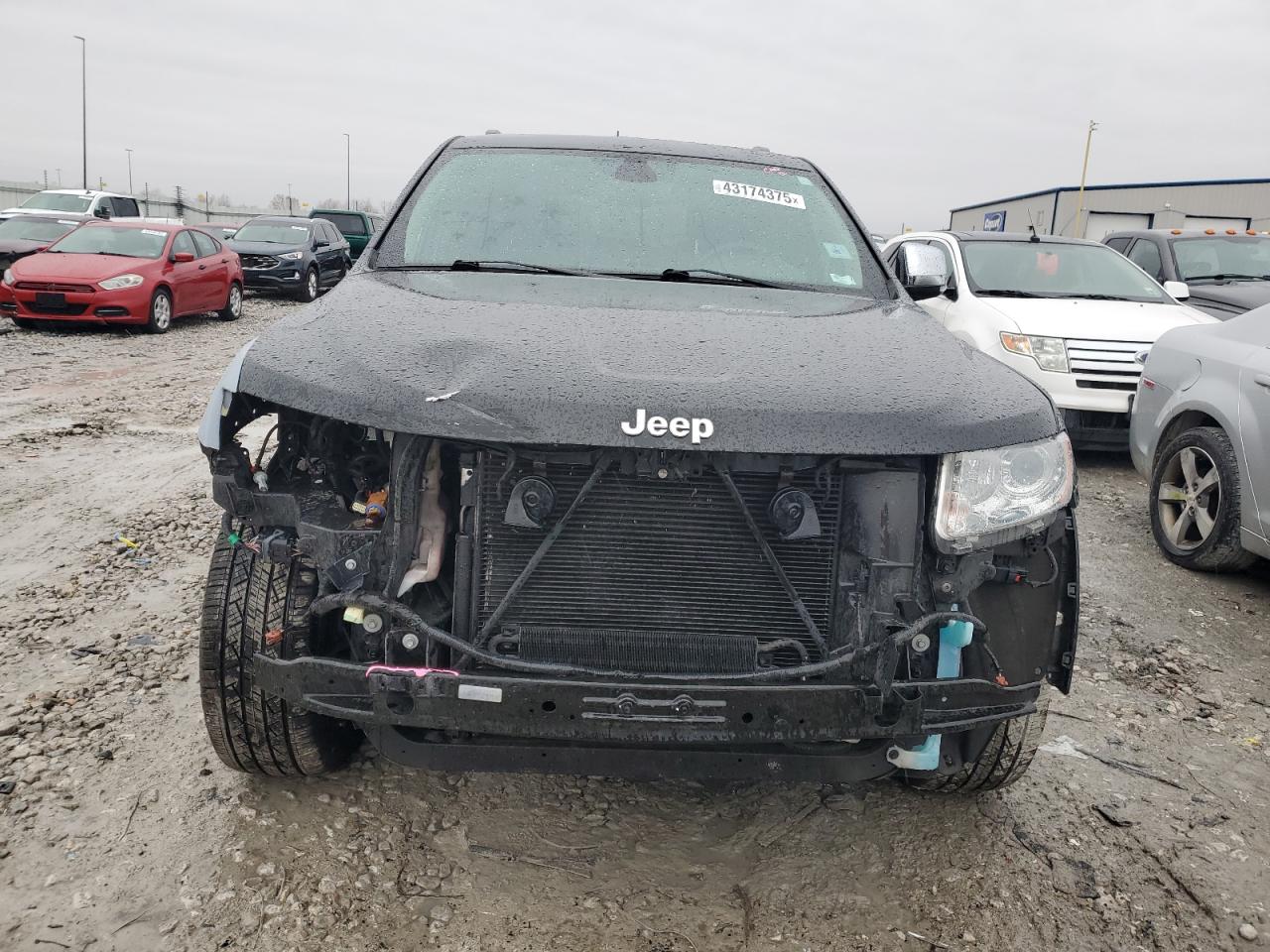 2013 Jeep Grand Cherokee VIN 1C4RJFBG7DC639191 Copart auction photo, front end damage thumbnail 5