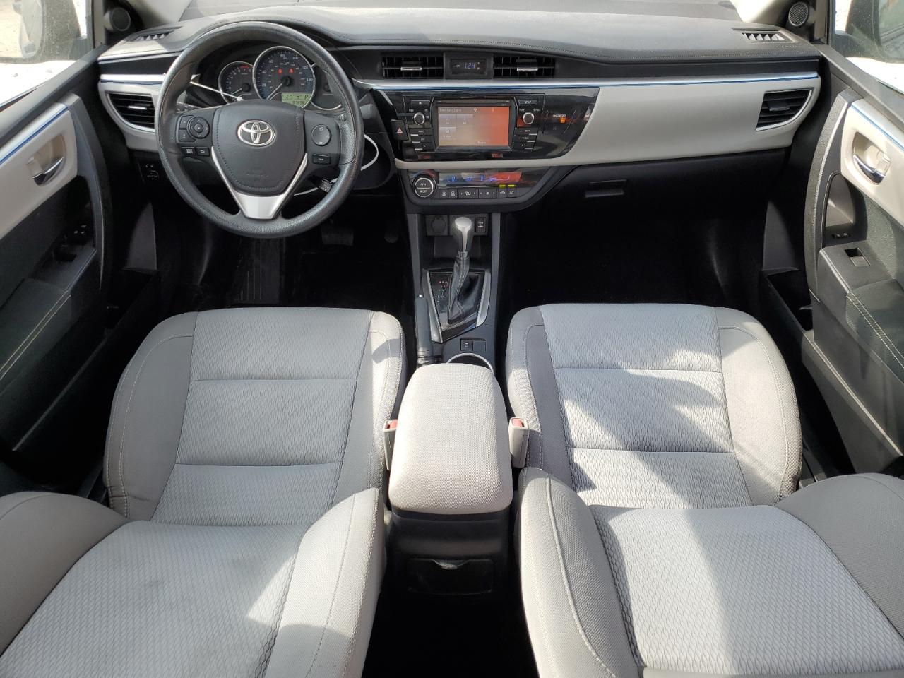 2016 Toyota Corolla VIN 2T1BURHE0GC741041 Copart auction photo, front end / top/roof damage thumbnail 8