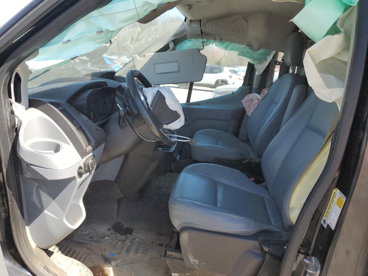 2016 Ford Transit VIN 1FTYE1YM2GKA38135 Copart auction photo, front end / rear end damage thumbnail 7