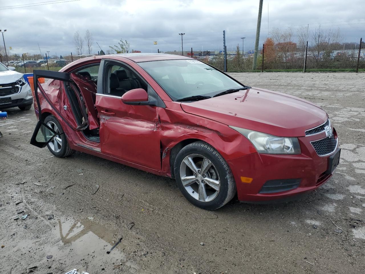 2013 Chevrolet Cruze VIN 1G1PE5SB7D7195001 Copart auction photo, all over / minor dent/scratches damage thumbnail 4
