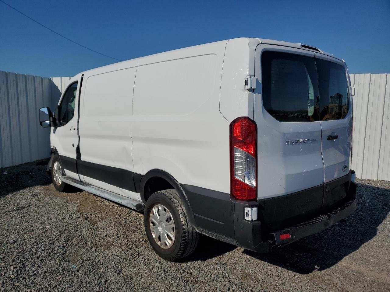 2023 Ford Transit VIN 1FTBR1Y80PKB23097 Copart auction photo, side / front end damage thumbnail 2
