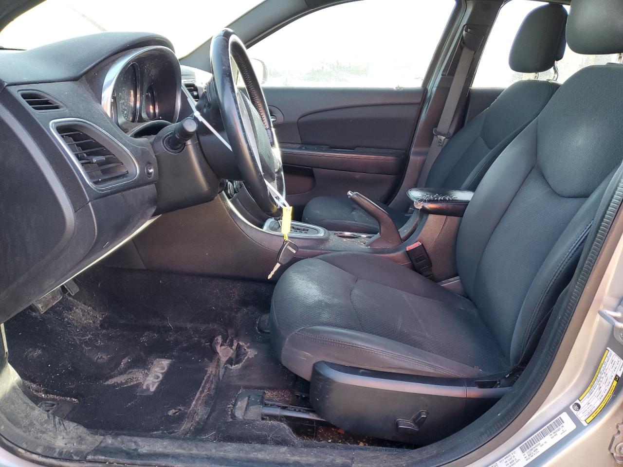 2013 Chrysler 200 VIN 1C3CCBBB7DN763449 Copart auction photo, rear end damage thumbnail 7