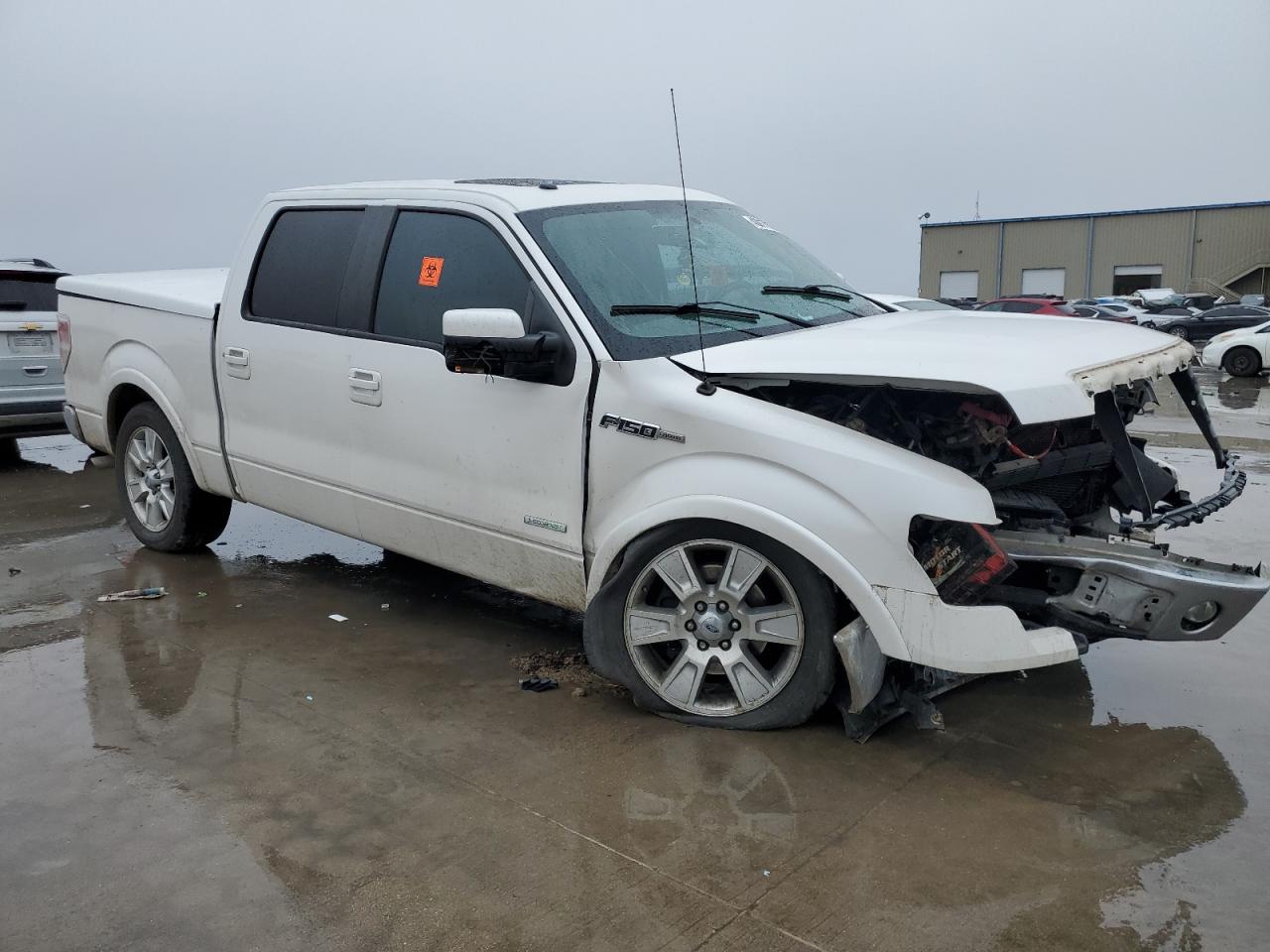 2013 Ford F-150 VIN 1FTFW1CTXDKF84793 Copart auction photo, front end damage thumbnail 4