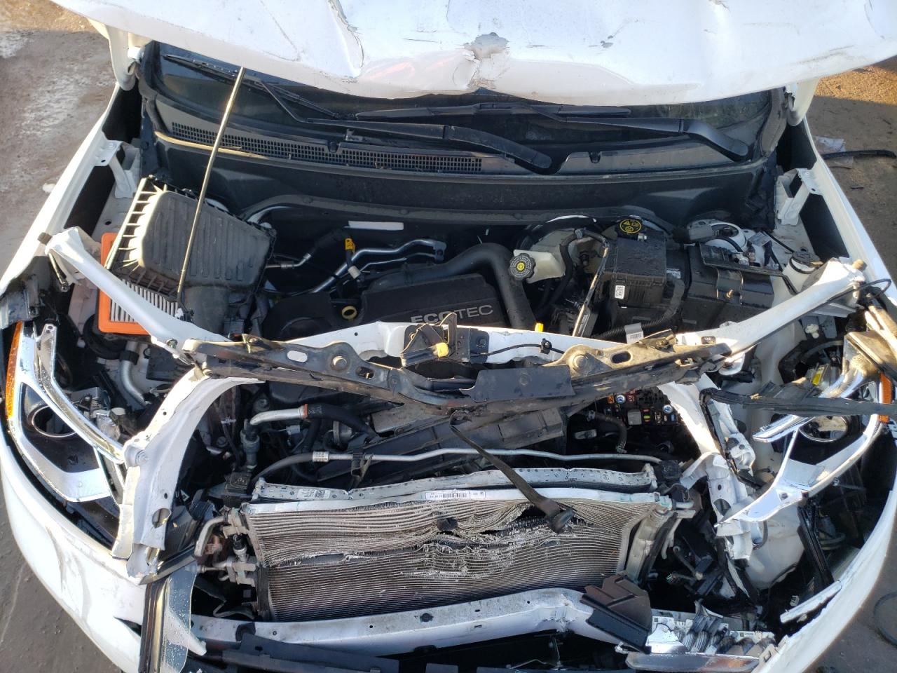 2018 Chevrolet Equinox VIN 3GNAXJEV3JL411205 Copart auction photo, front end damage thumbnail 11