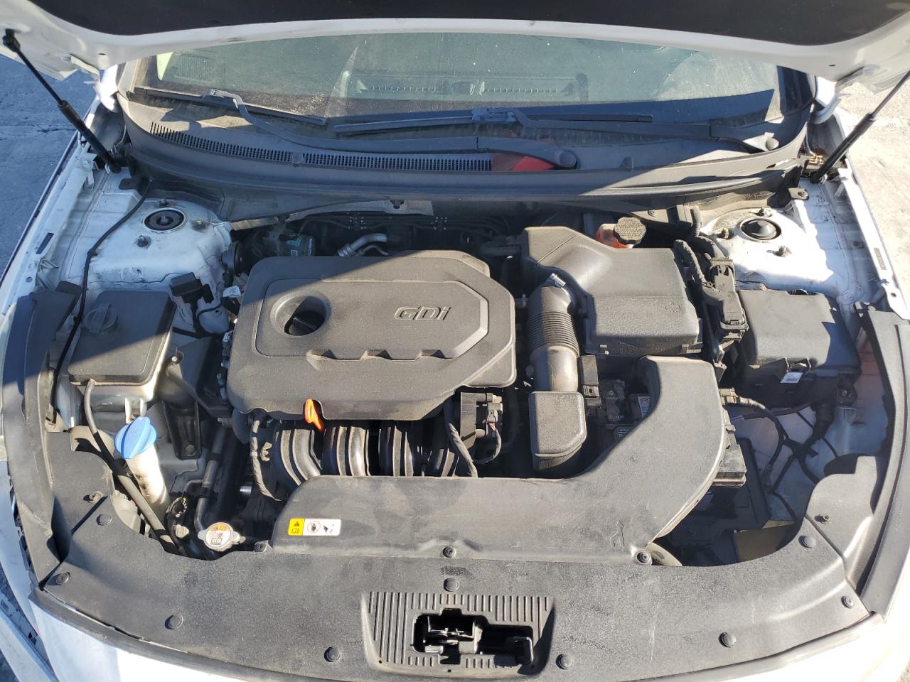 2015 Hyundai Sonata VIN 5NPE34AF0FH192457 Copart auction photo, vandalism / front end damage thumbnail 13