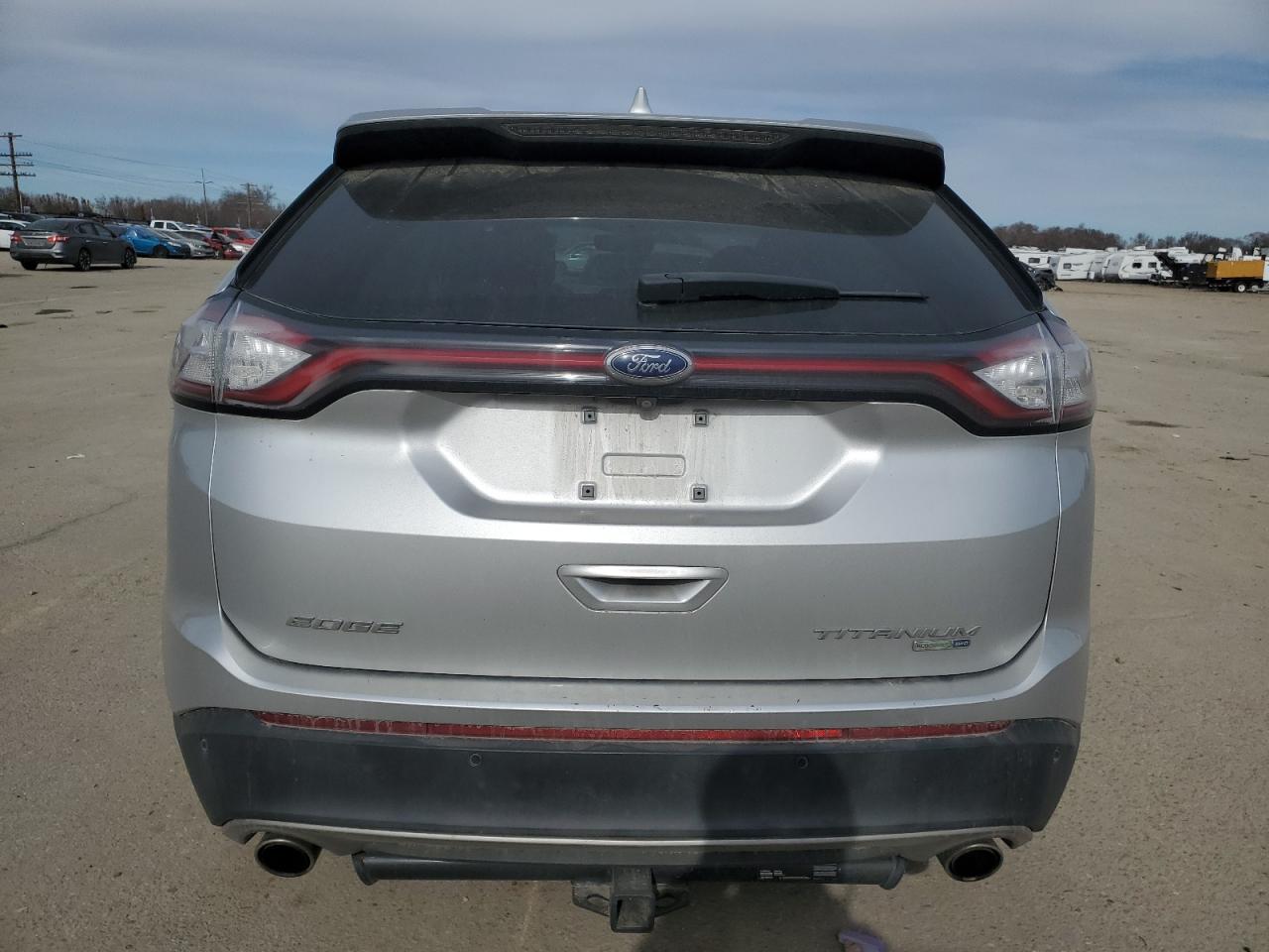 2017 Ford Edge VIN 2FMPK4K96HBB91571 Copart auction photo, front end damage thumbnail 6