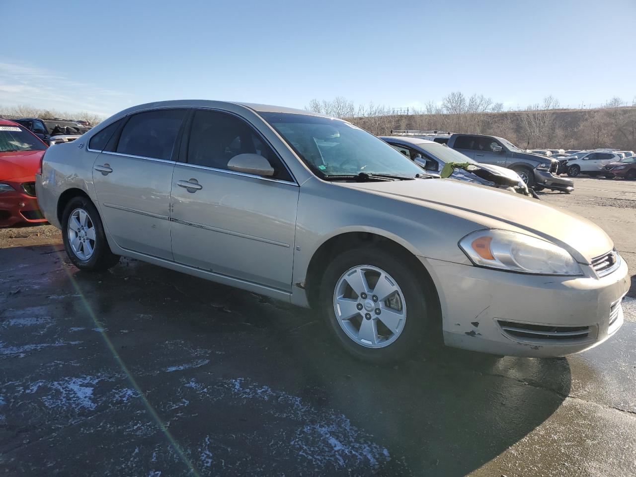 2008 Chevrolet Impala VIN 2G1WT58KX81365489 Copart auction photo, rear end / front end damage thumbnail 4