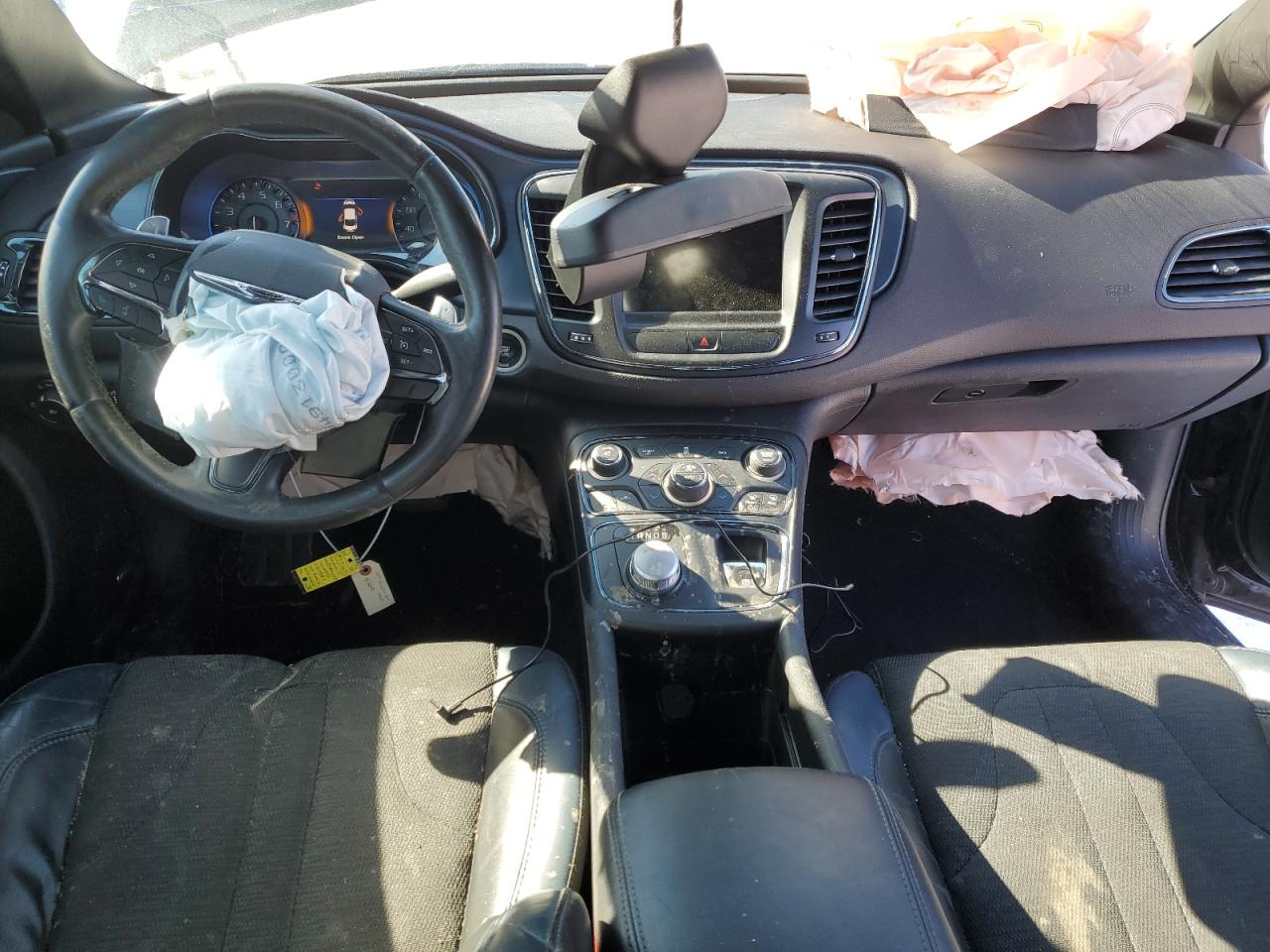2015 Chrysler 200 VIN 1C3CCCDG5FN664887 Copart auction photo, side / front end damage thumbnail 8