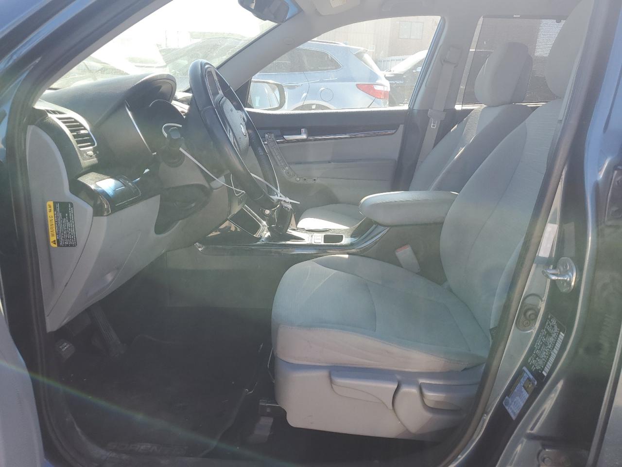 2014 KIA Sorento VIN 5XYKTCA62EG538883 Copart auction photo, side / front end damage thumbnail 7