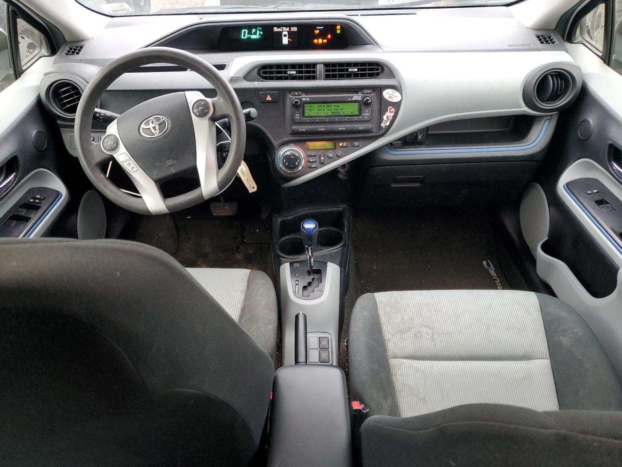 2012 Toyota Prius VIN JTDKDTB36C1520692 Copart auction photo, rear end damage thumbnail 8